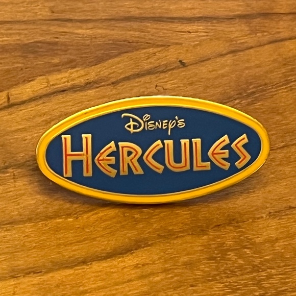 Hercules Logo Ltd Release Pin 1997 Opening Weekend Commemorative Set #1 of 7 - Picture 2 of 16